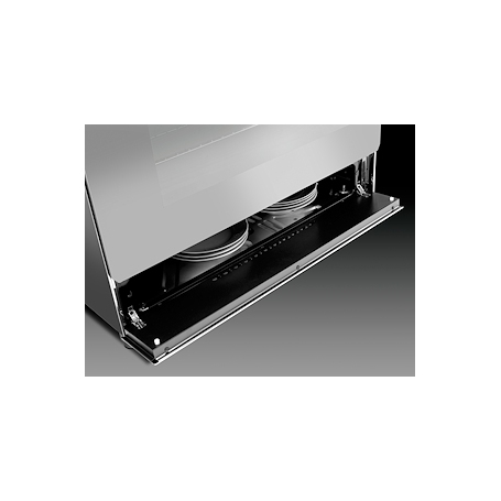 GLEM GAS A855EI CUCINA 80X50 5 FUOCHI A GAS FORNO ELETTRICO CLASSE A INOX