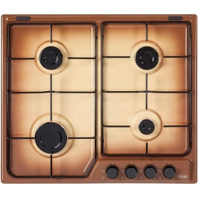 De Longhi FFT 46 ASV Piano cottura 60cm 4 fuochi Terra di...