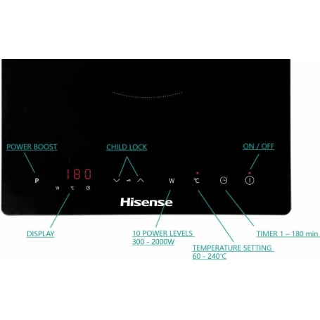 Hisense HIC2000Y Piastra a induzione 2000w