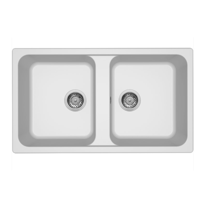 ELLECI LG245068 LAVELLO 2 VASCHE 86x50 IN...