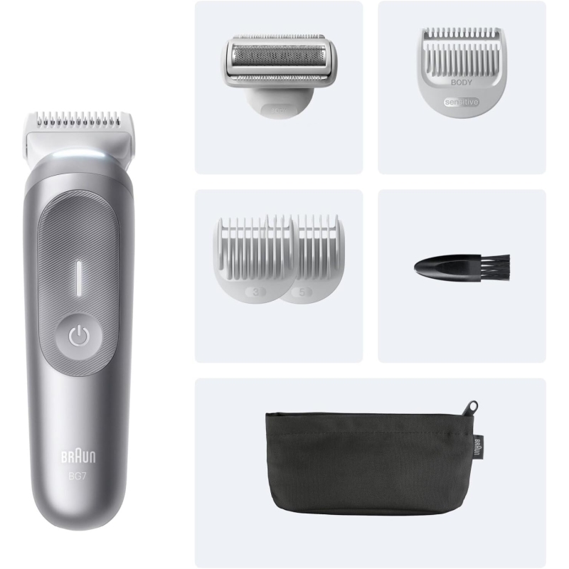BRAUN BG7550 Raosio total body con Luce