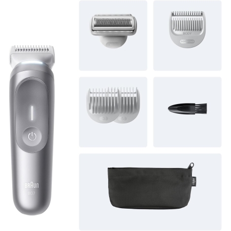 BRAUN BG7550 Raosio total body con Luce