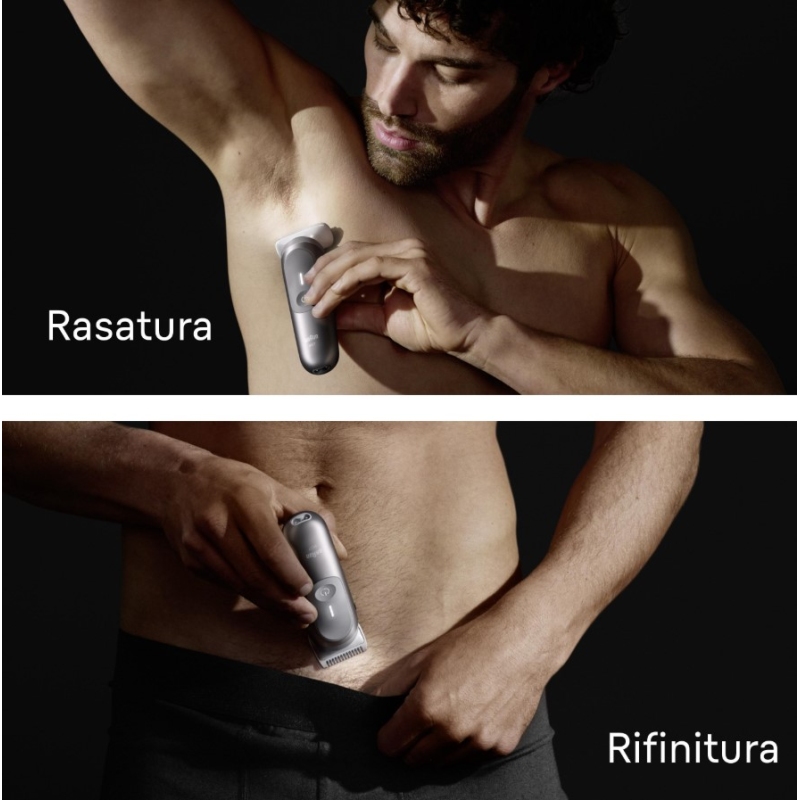BRAUN BG7550 Raosio total body con Luce