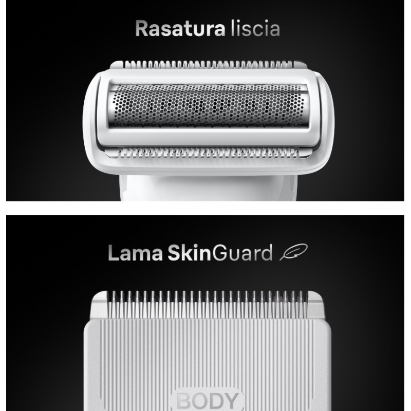 BRAUN BG7550 Raosio total body con Luce