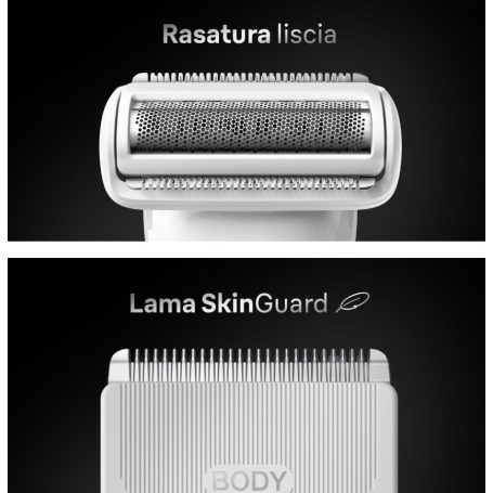BRAUN BG7550 Raosio total body con Luce