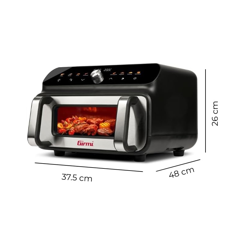Friggitrice e griglia ad aria Girmi FG77 con 8 programmi