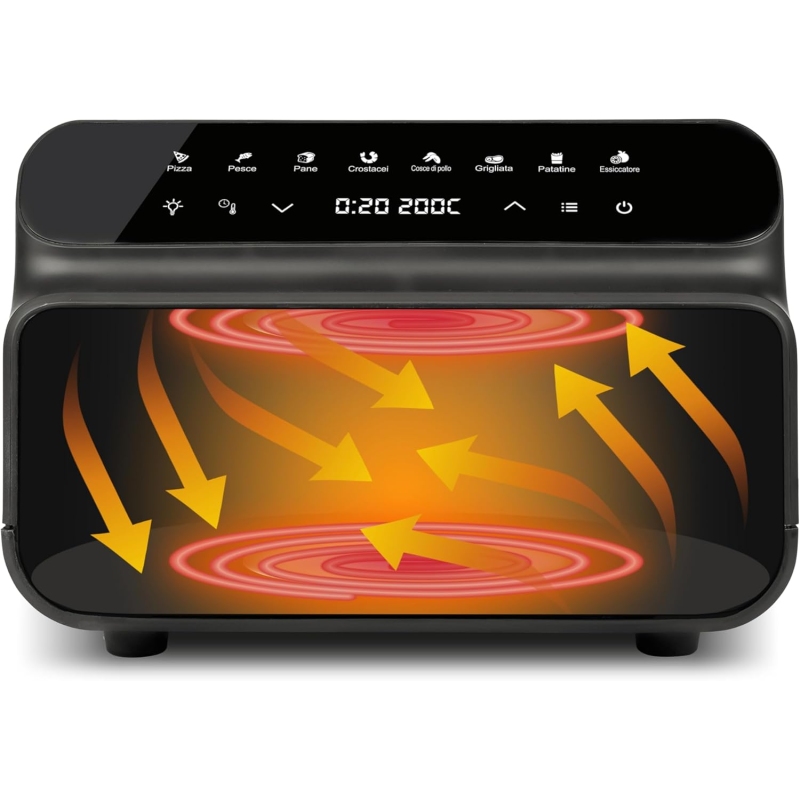 G3 Ferrari G10181 Friggisano BBQ con finestra e luce interna