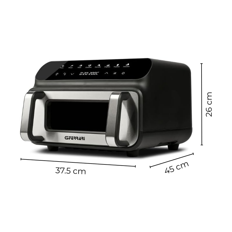 G3 Ferrari G10181 friggitrice ad aria 10 litri per famiglia