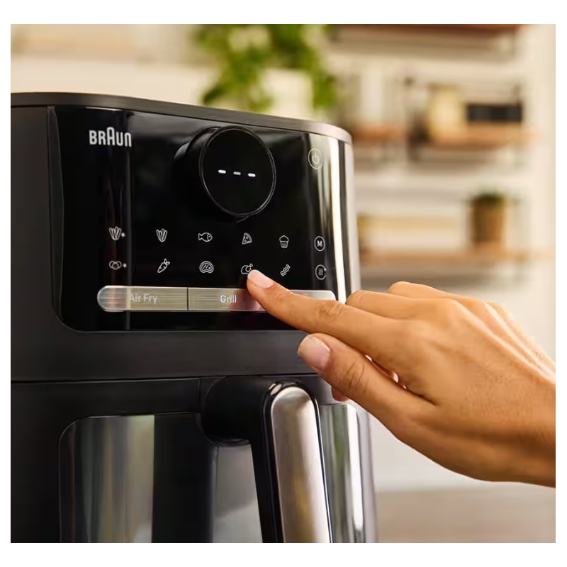 Braun HF5075IBK friggitrice ad aria 3 in 1 con grill e forno