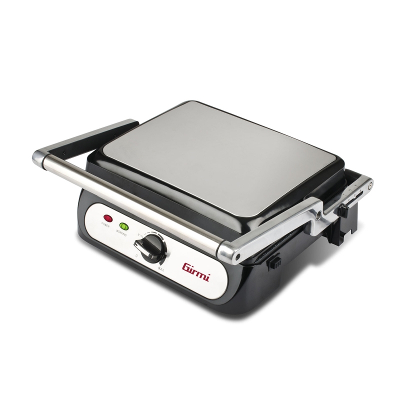 Bistecchiera Girmi BS41 in acciaio inox con maniglia antiscottatura