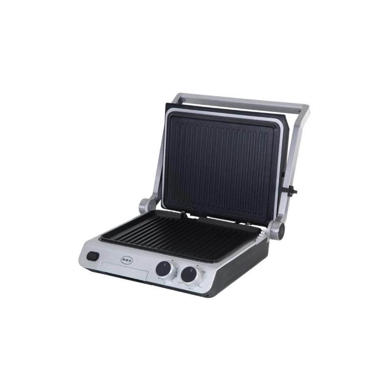 RGV Industrial Grill grill a contatto con piastre rigate antiaderenti