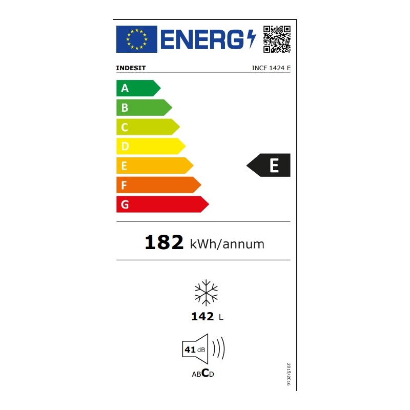 INDESIT INCF 1424 E Congelatore a pozzetto...