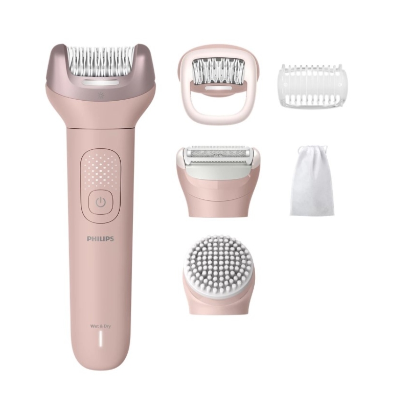 Philips BRE718/00 Series 9000 epilatore Wet & Dry rosa