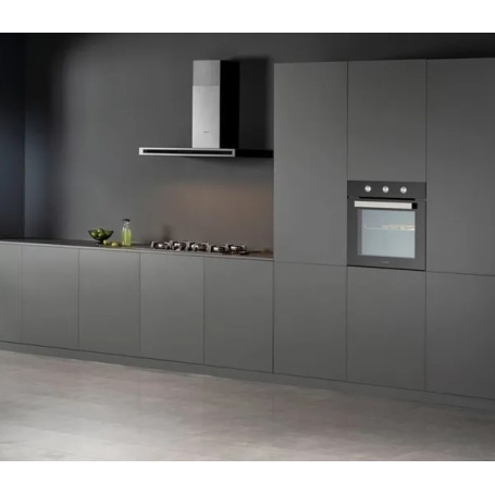 Silverline 3173.9.733.03 3173 Cappa a parete 90 cm con Drop control - Inox
