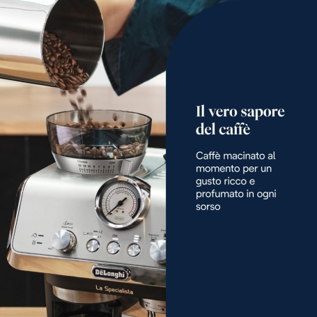 Macchina caffè De’Longhi La Specialista Arte con macinacaffè integrato