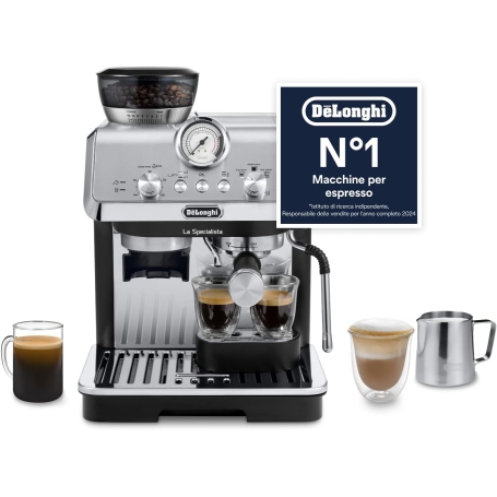 De’Longhi EC9155.MB La Specialista Arte macchina caffè manuale nero metallo