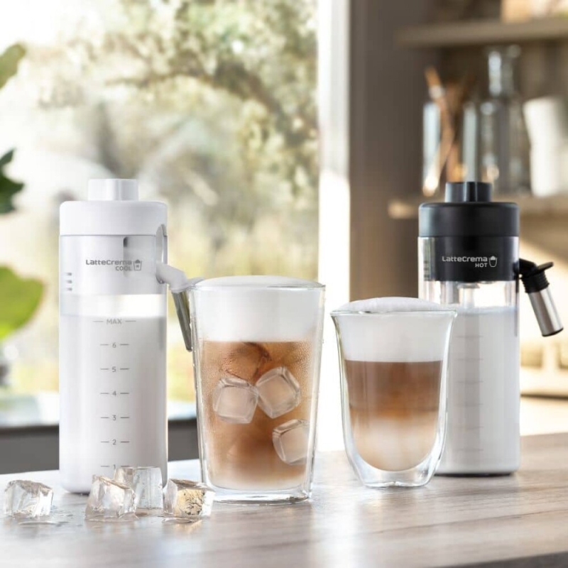 De’Longhi ECAM450.55.G con caraffe LatteCrema Hot e Cool