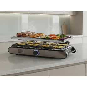BLACK DECKER BXFC1400E grill raclette elettrico 1400W