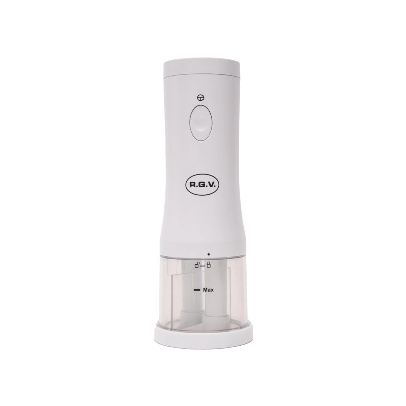 RGV Cheesy Bianca grattugia elettrica cordless ricaricabile
