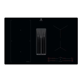 Piano aspirante Electrolux KCC83480I con quattro zone a induzione