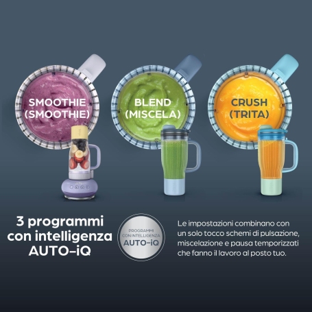 Ninja BlendBOSS programma Auto-iQ Smoothie
