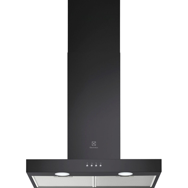 Electrolux LFT416K cappa camino da parete 60 cm nera classe C