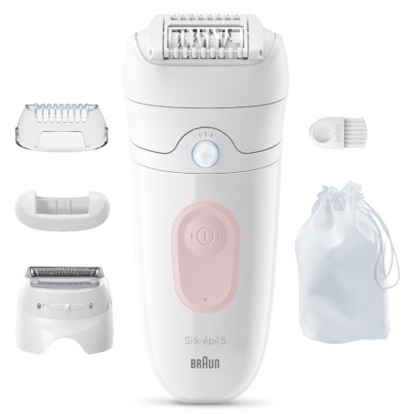 Braun S-EPIL5041 Silk·épil 5 5-041 28 pinzette Bianco