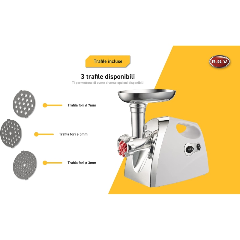 RGV Duetto Plus DPL03 Passapomodoro, Tritacarne...