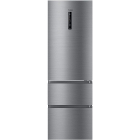 HAIER HTR3619ENMN FRIGORIFERO COMBINATO 348 LT NO FROST CLASSE E COLORE INOX - PROMO