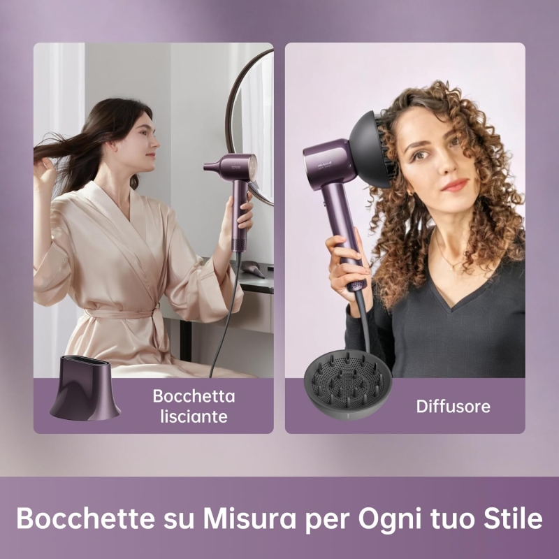 Dreame Hair Glory Combo con bocchetta lisciante magnetica