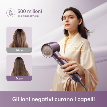 Dreame Hair Glory Combo con diffusore per capelli mossi e ricci