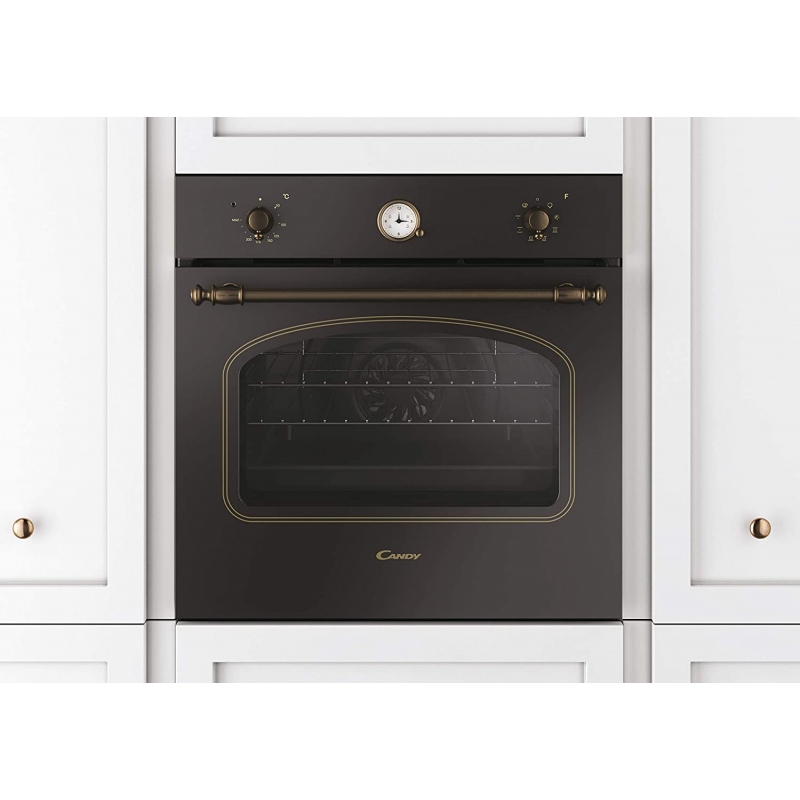 Forno Candy FCC604GH/E installato in cucina moderna, finitura antracite