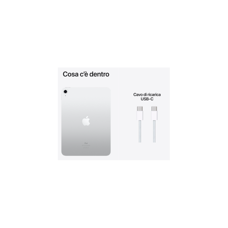 APPLE IPAD (2022) 10.9 WI-FI 64GB COLORE ARGENTO MPQ03TY/A - PROMO
