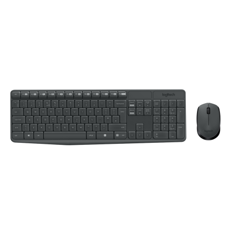 Logitech 920-007913 MK235 Tastiera e Mouse Wireless
