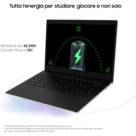 Samsung Galaxy Chromebook Go con Chrome OS