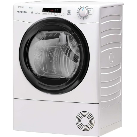 Candy CS EH8N1DBE-S asciugatrice 8kg vista laterale con EasyCase