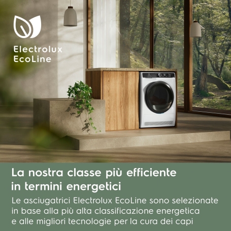 Electrolux EW7H4E10BY Asciugatrice 10kg UltraCare 3DSense Classe B - EW7H4E10Y