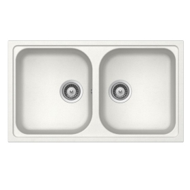 SCHOCK FOMN200A01 LAVELLO DA INCASSO 2 VASCHE 86X50 CM...