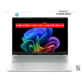 HP 16-BP0018NLX OmniBook 5 notebook 16 pollici OLED