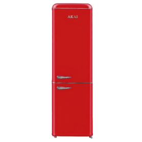 AKAI CLASS301KRD FRIGORIFERO COMBINATO LINEA RETRO' 250LT...