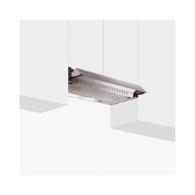 Cappa estraibile Glem Gas GHE901SI sottopensile 90 cm Silver