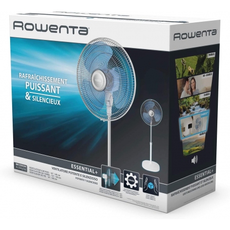 ROWENTA VU4410 VENTILATORE A PIANTANA 3 VELOCITA' OSCILLAZIONE AUTOMATICA
