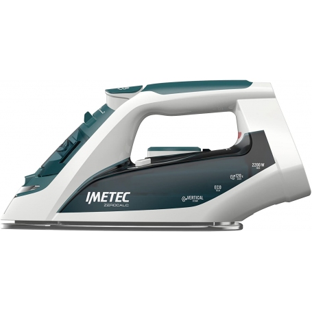 IMETEC 9006 FERRO DA STIRO A VAPORE 2200 WATT PIASTRA INOX COLORE VERDE E BIANCO - PROMO