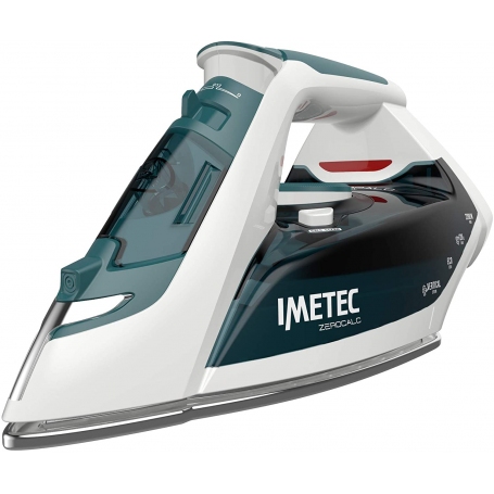 IMETEC 9006 FERRO DA STIRO A VAPORE 2200 WATT PIASTRA INOX COLORE VERDE E BIANCO - PROMO