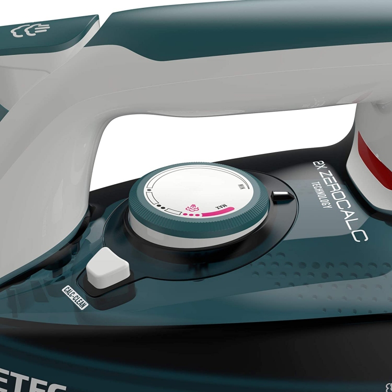 IMETEC 9006 FERRO DA STIRO A VAPORE 2200 WATT PIASTRA INOX COLORE VERDE E BIANCO - PROMO