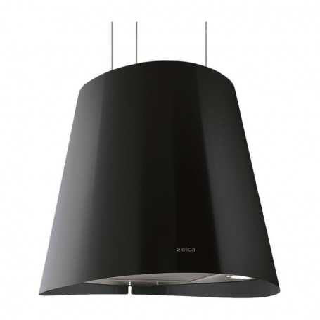 ELICA PRF0071970D JUNO BK/F 51 CAPPA AD ISOLA SOSPESA FILTRANTE 51 CM CLASSE A - NERO