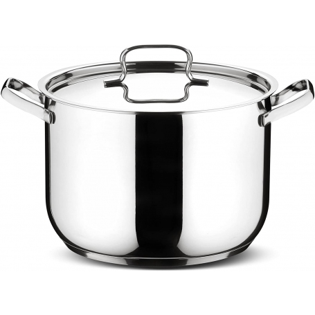 LAGOSTINA BATTERIA DI PENTOLE SFIZIOSA 13 PEZZI IN ACCIAIO INOX 18/10 ADATTA A INDUZIONE - 010740600013