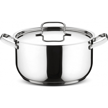 LAGOSTINA SFIZIOSA 10 BATTERIA DI PENTOLE 10 PEZZI IN ACCIAIO INOX 18/10