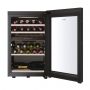 HAIER HWS42GDAU1 CANTINETTA VINI 42 BOTTIGLIE DUAL SPACE 109LT WIFI CLASSE G COLORE NERO