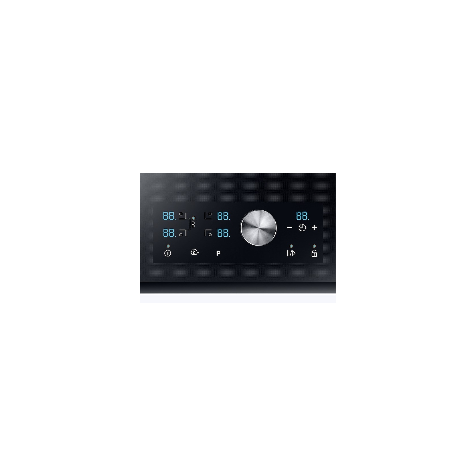 Samsung NZ84F7NC6AB Piano cottura a induzione - 4 fuochi - Larghezza 80 cm  - Vetroceramica nero - Touch control / Touch slider - Potenza 7200 W - Flex  zone - Piani Induzione 70-75-80 cm - Piani cottura induzione -  Elettrodomestici da Incasso